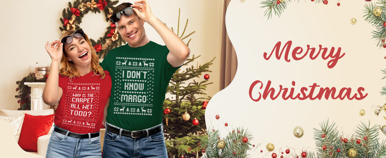 Christmas Couple Matching Tshirt