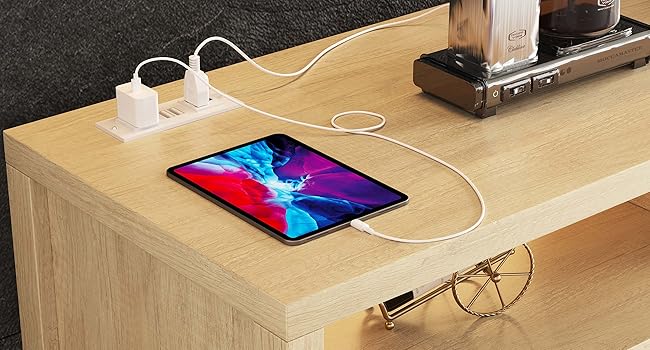 storage cabinet with charging station