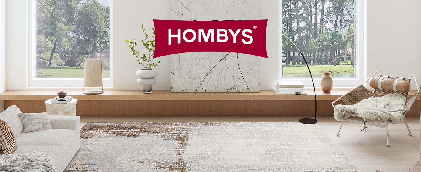 HOMBYS Large 10x14 ft Area Rug for Living Room and Bedroom, Non-Slip Backing, Modern Home Decor, Machine Washable, Ch 85484366 2ea6 4076 A1a5 418b404a4874. CR0,0,1464,600 PT0 SX1464 V1