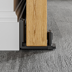 floor guide wall mount