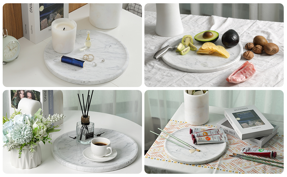 marble serving tray