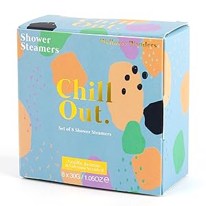 Amazon.com: Gift Republic Chill Out Shower Steamers Vanilla