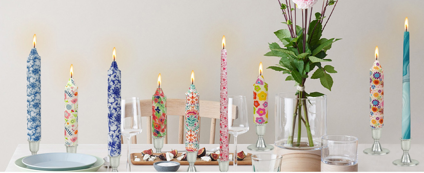 Flowers Candlesticks