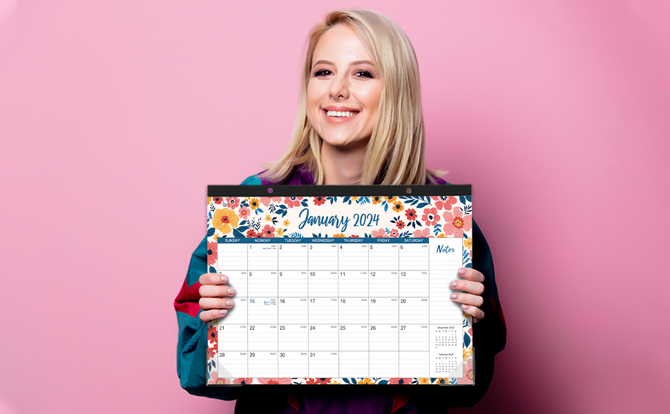 Desk Calendar 20232024 Jul 2023 Dec 2024, Large