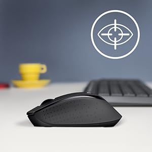【色: ブラック】ロジクール M331BK ワイヤレスマウス 無線 静音 3ボタ Amazon.co.jp: ロジクール M331BK ワイヤレスマウス 無線 静音 3
