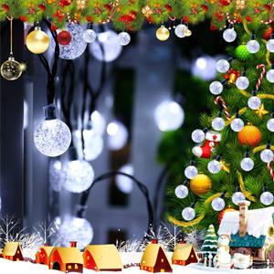 solar string lights outdoor garden