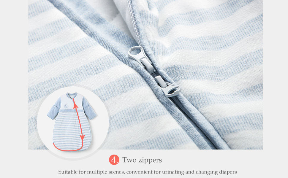 Two zippers