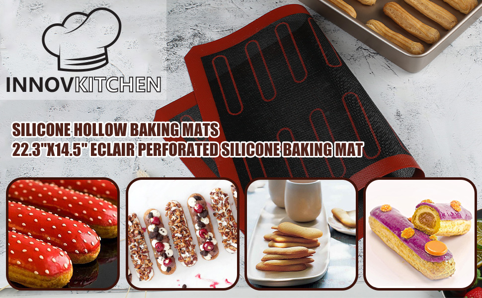 Perforated Silicone Baking Mat, Reusable Silicone Baking