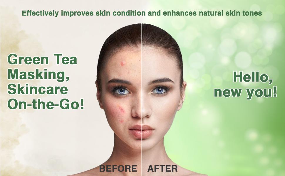 Green Tea Mask, Green Tea Mask Stick, Poreless Deep Cleanse Green Tea Mask Stick Green Tea