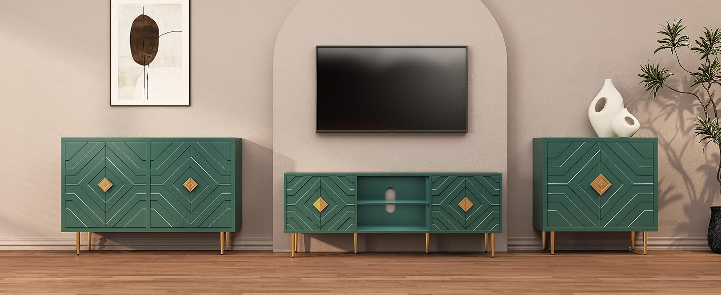 Green tv Stand