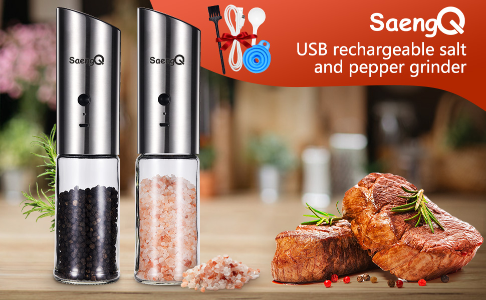 salt and pepper grinders