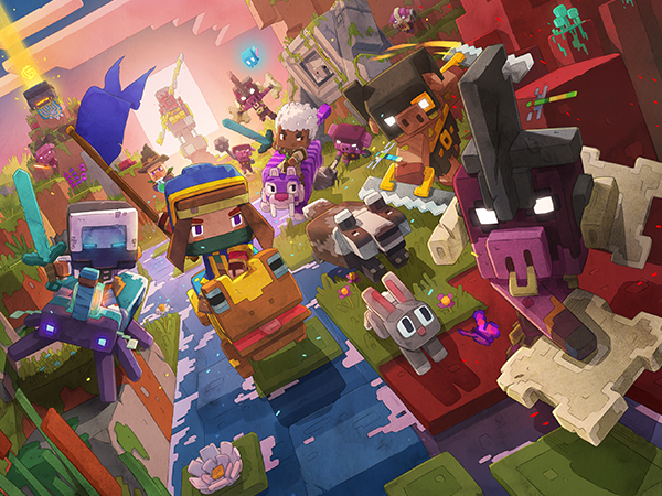 Minecraft Legends Deluxe - Topo 2