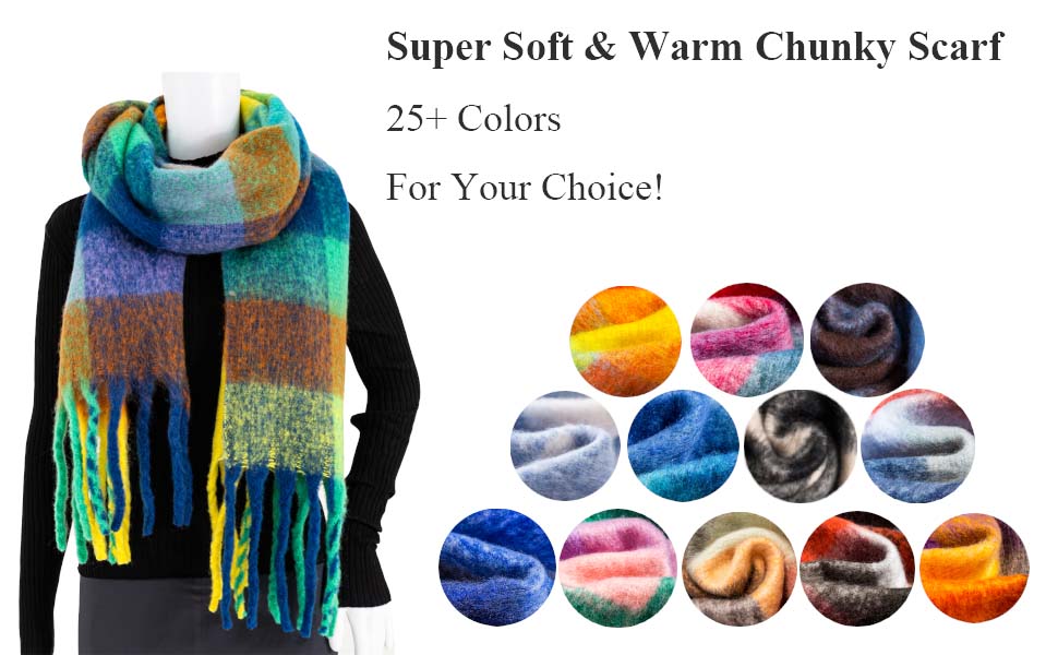 thick scarf