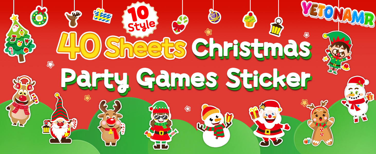 Make Your Own Christmas Stickers