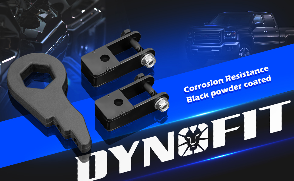 13" Torsion Bar Keys with Shock Extenders Brackets for