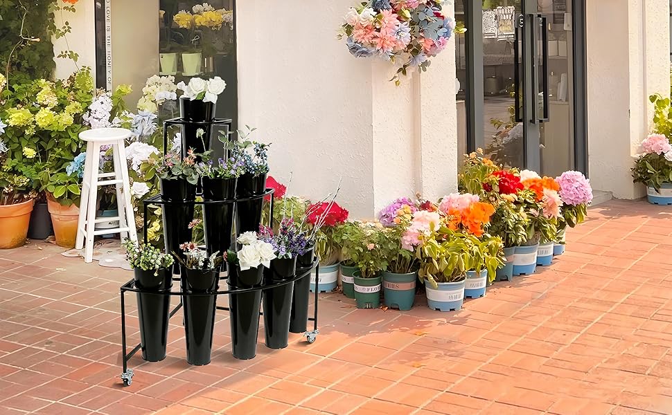 flower cart display stand with wheels flower display stand flower cart flower bar