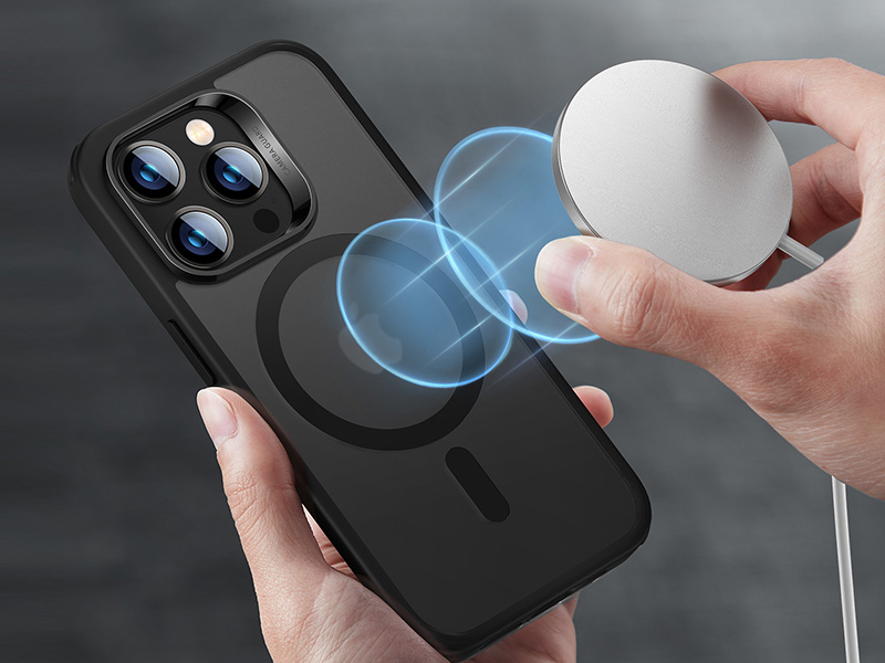 ESR iPhone14 Por Max ケース カバー クリア ブラック Amazon.co.jp: 【レンズスタンド内蔵】ESR iPhone14promax