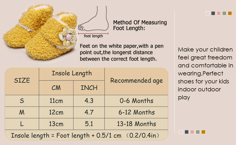 baby girls slippers 12-18 months 6-12 months 0-6 months winter slippers for baby baby house shoes