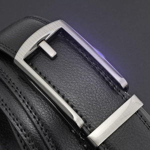Gürtel Herren Ledergürtel für Herren mit Ratsche Automatikschließe Business Anzug Gürtel Breit 30mm