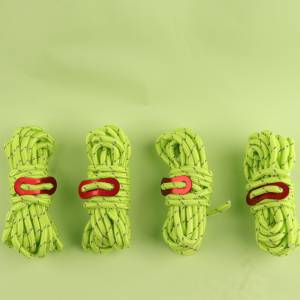Windproof ropes, tent stakes, glow-in-the-dark stakes