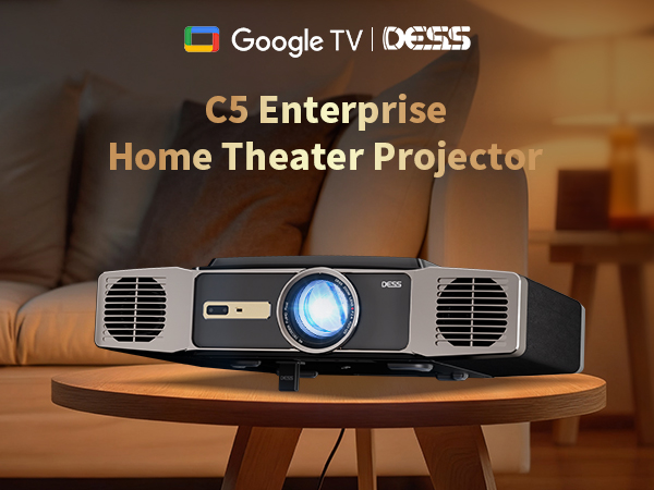 DESS C5 Enterprise プロジェクター Amazon.com: Dess C5 Enterprise GTV Projector,4K projector