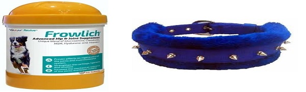 DC-Fly Frowlich Advanced Hip for Dogs with Pack of Leash Collar Set Multicolor -1