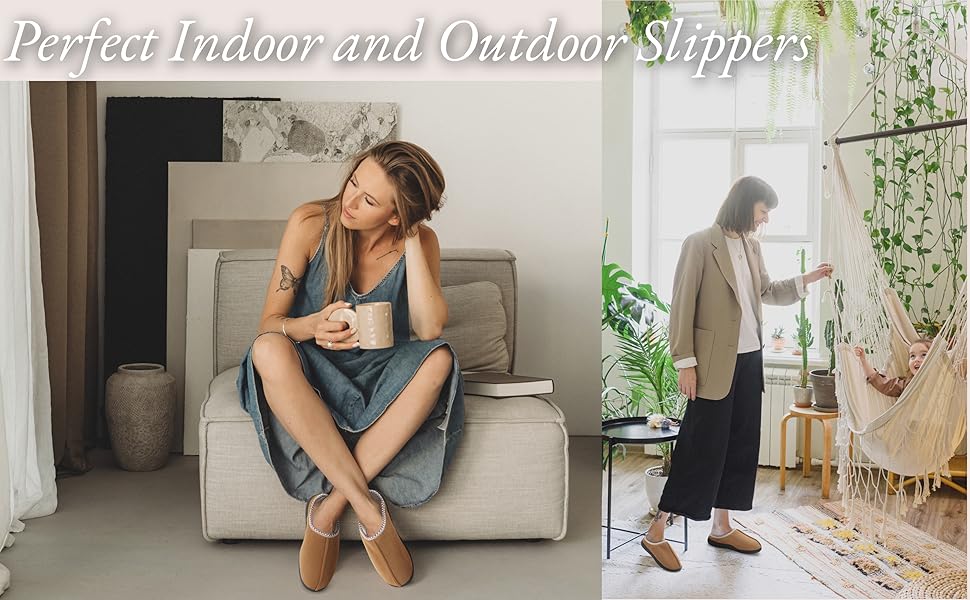 indoor and outdoor slippers