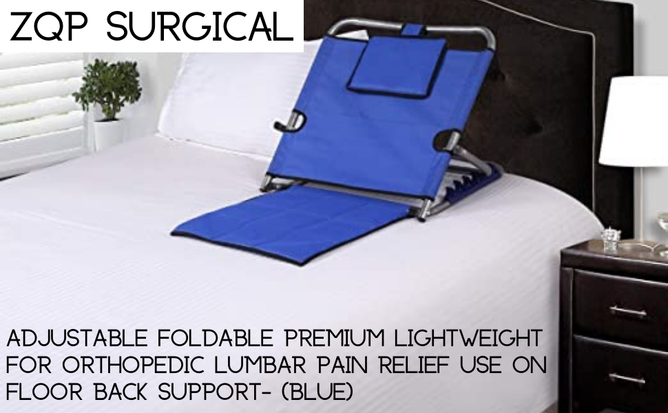 ZQP SURGICAL Fabric Hospital Back Rest for Use On Bed Or Back Support 1