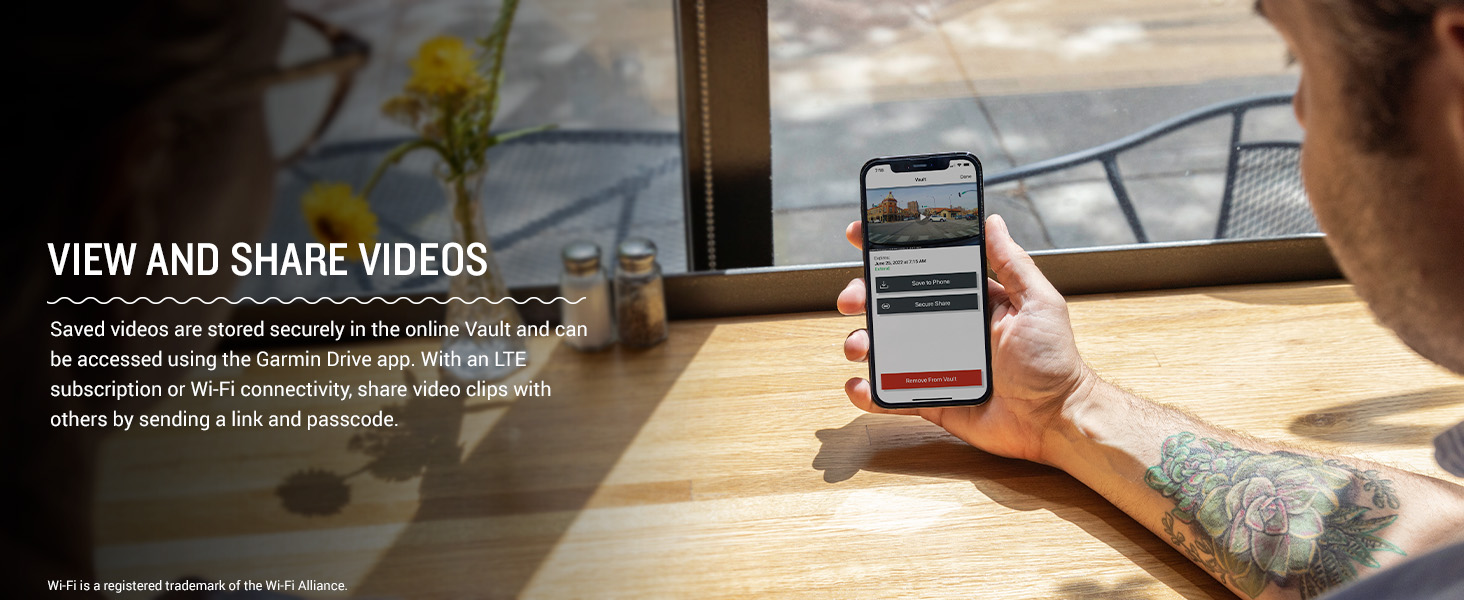 Garmin Dash Cam Live