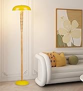 Baobab Tree Park Wood Tripod Floor Lamp with 3 Color
