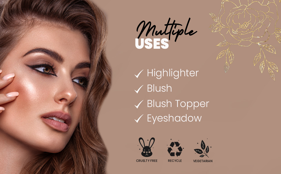 MARS Glowzilla Highlighter Face Palette