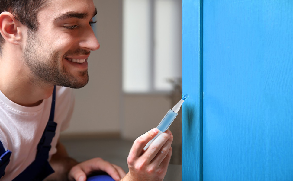 ZURLEFY 4 Count Touch Up Paint Brush Pen for Painting Walls