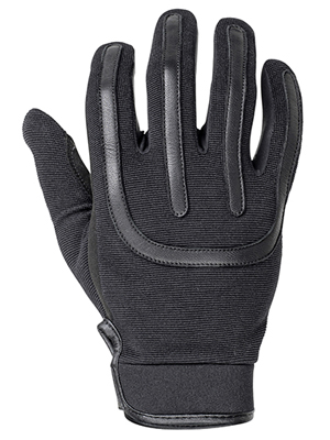 mens black suede leather motorcycle riding gloves stretch comfort all season weather summer moto