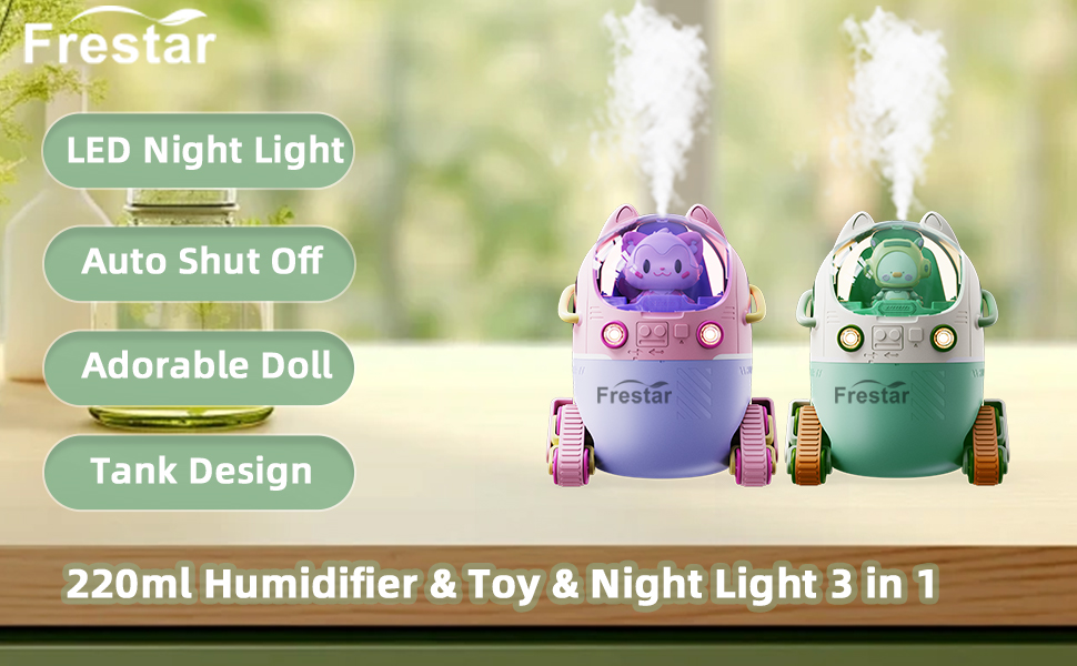 small humidifier, cute humidifier, humidifier for kids, mini humidifier