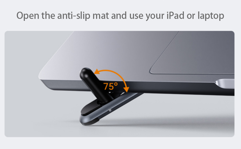 Magnetic phone holder compatible with Laptop