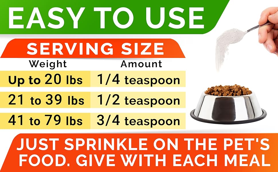 STRELLALAB Cat Probiotic Powder — Probiotics for Cats with Diarrhea, Cat Probiotics