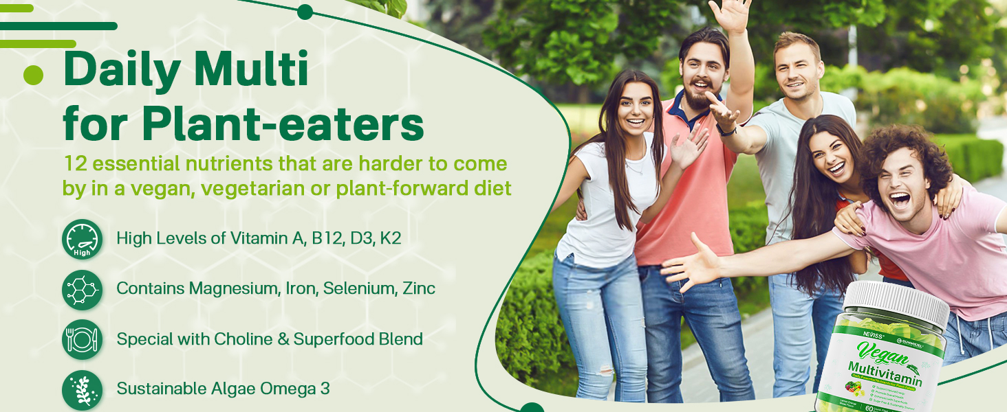 vegan methylated multivitamin gummies