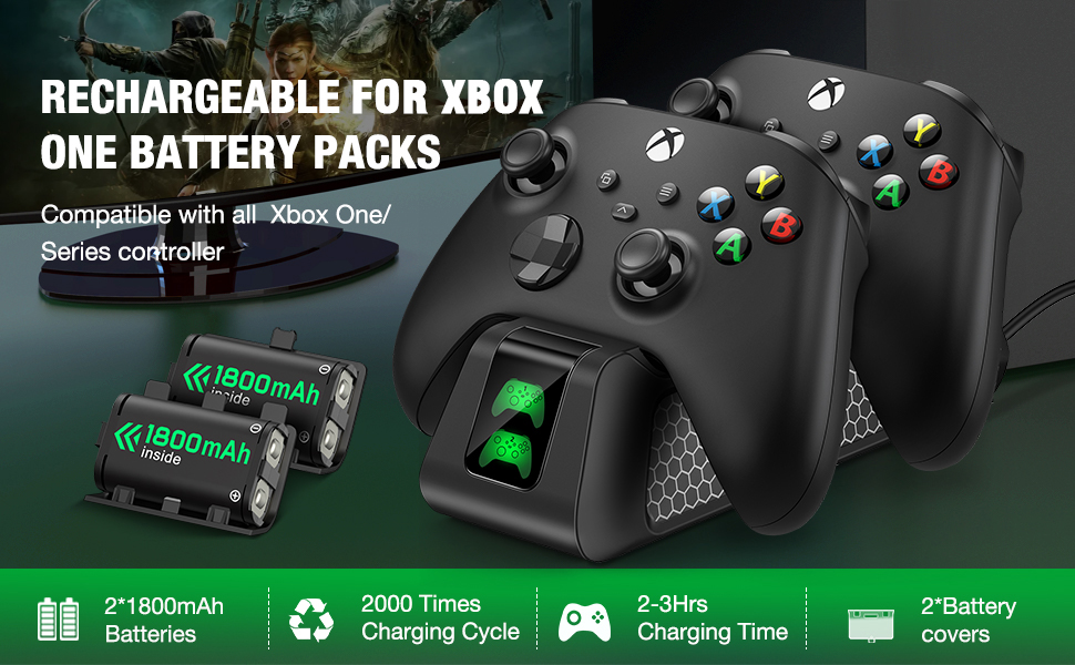 Charger Station for Xbox One Controller Rechargeable