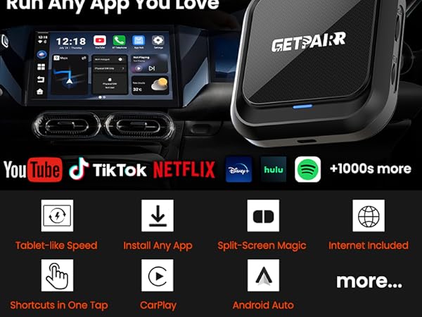 Amazon.com: Magic Ai Box Wireless CarPlay Android Auto