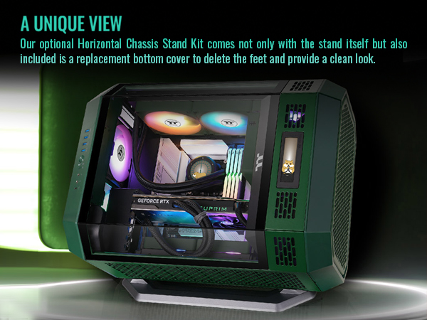 Amazon.com: Thermaltake Tower 600 Racing Green Mid Tower