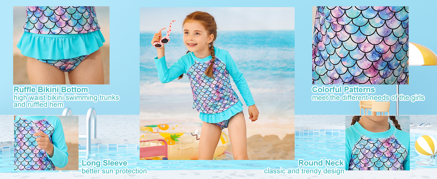 uideazone girls swimsuit