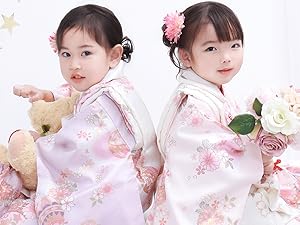 Amazon | [KYOETSU] [キョウエツ] 七五三 3歳 女の子 着物