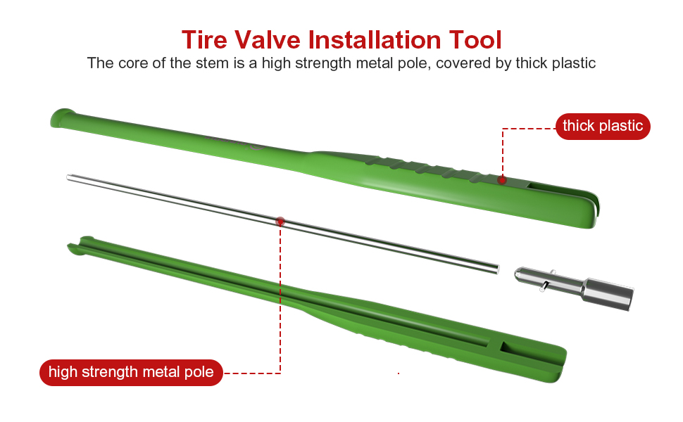SUNSOUL Tire Valve Stem Puller,Installer Tool,Tire Valve