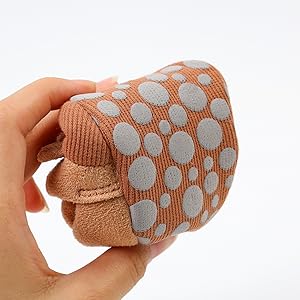 Baby Boys Girls Booties Non Skid Soft Sock Cotton Boots Infant Slippers Newborn First Walker Shoes