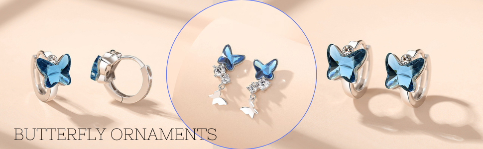 butterfly earrings