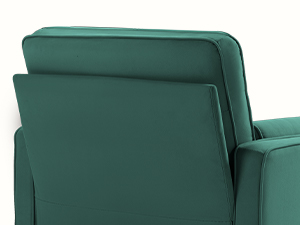 Founded atop a solid frame, our accent chair is durable to hold up to 300lbs weight capacity.