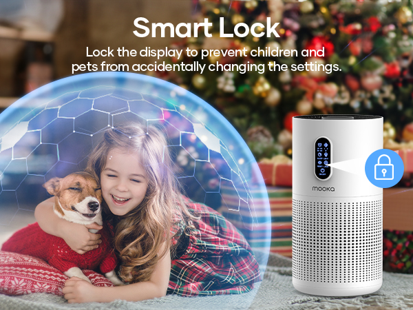 air purifiers with child clock