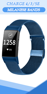 Fitbit Charge 4/3/SE Metal Bands
