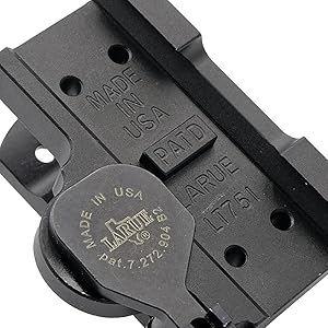 (実物)LaRue Aimpoint Micro Mount LT751 LaRue Tactical LT751 Aimpoint Micro Mount with QD Lever
