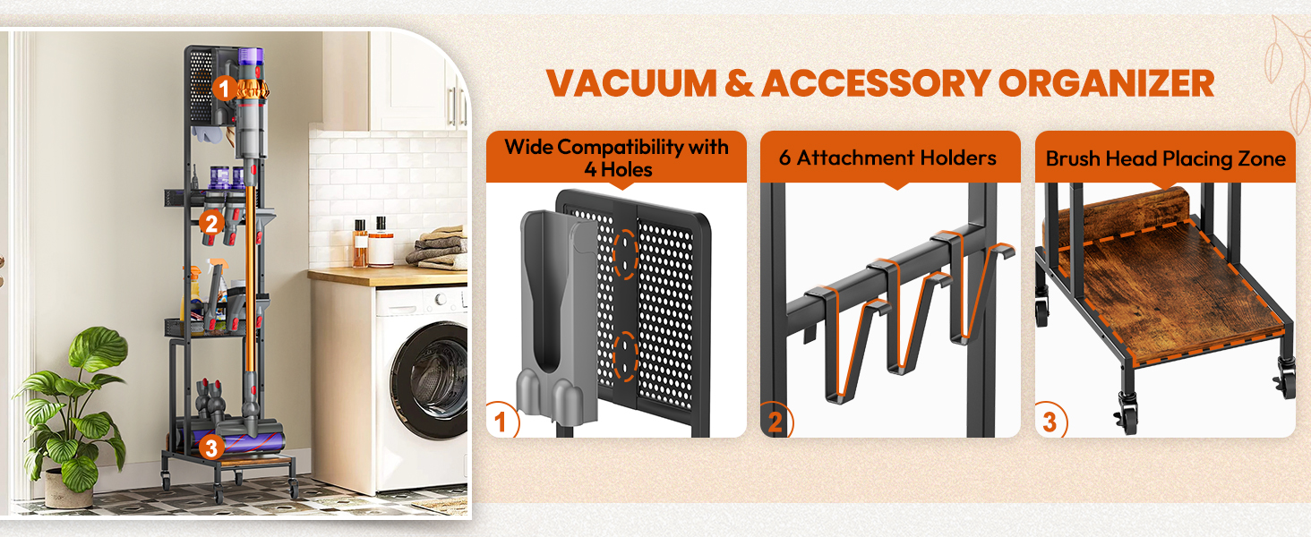 dyson accessory holder